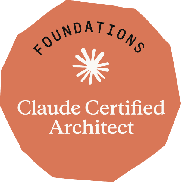 Badge oficial CCAR-F da Anthropic